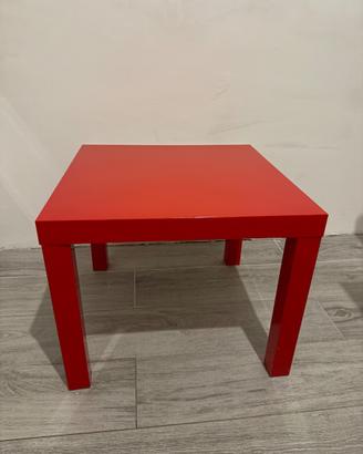 Tavolino rosso Ikea