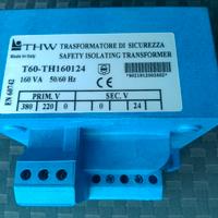 Trasformatore di sicurezza isolato 380/220 24V 160