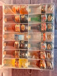 Set 14 mini bottiglie liquore vintage Marie Brizat