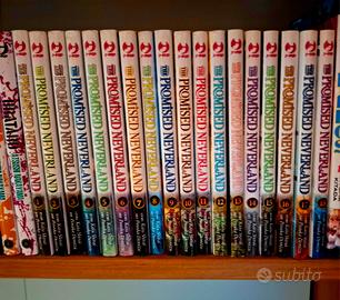 "The promised neverland" 1-18  + 1 in giapponese 