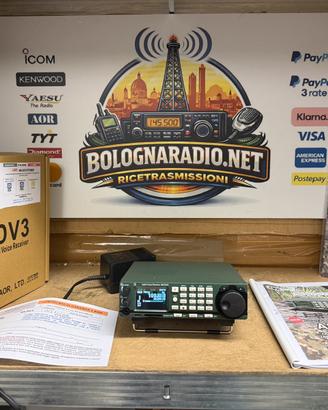 AOR AR-DV3 0-3GHz NUOVO GARANZIA ITALIA 36 Mesi