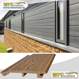 Rivestimento wpc listoni doghe effetto legno doga