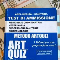libri test di ammissione area medica - sanitaria