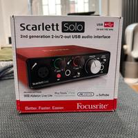 Focusrite Scarlett Solo (2nd Gen)