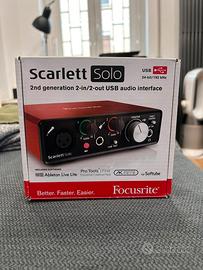 Focusrite Scarlett Solo (2nd Gen)