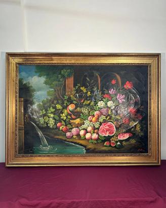 Quadro Grande GIOVANNI LUCI 166x121 olio su tela