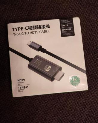 Cavo 4K 60Hz TIPO C a HDMI