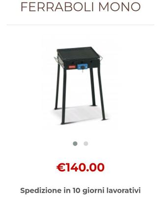 Griglia bbq ghisa ferraboli