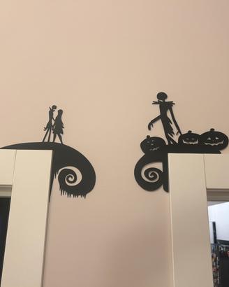Decorazioni Sopraporta Nightmare Before Christmas