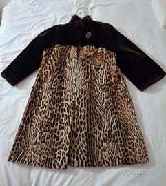 Pelliccia di ocelot e visone