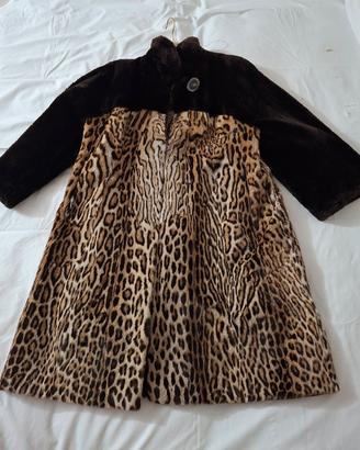 Pelliccia di ocelot e visone