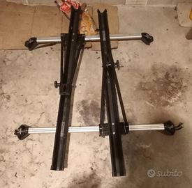 barre portatutto e 2 porta bici