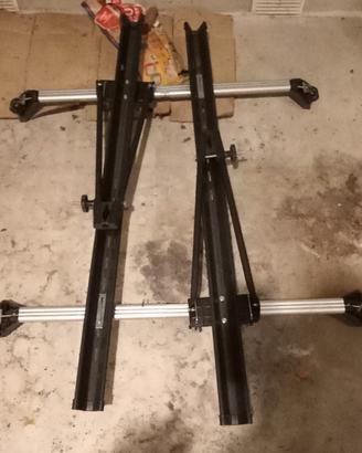 barre portatutto green valley e 2 porta bici