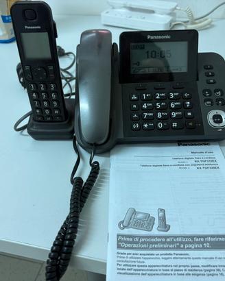 Telefono con segreteria + cordless