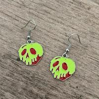 Orecchini mela avvelenata Biacaneve