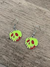 Orecchini mela avvelenata Biacaneve