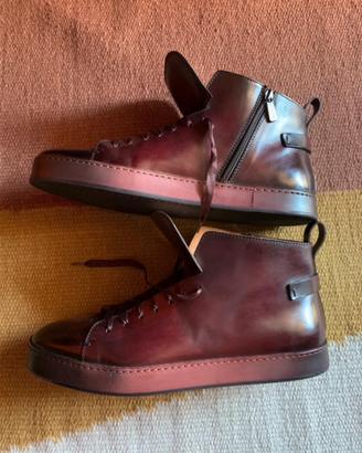 Santoni Sneaker Alte High Pelle 10 45.5
