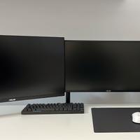 2 MONITOR ASUS + SUPPORTO