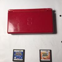 Nintendo ds lite + pokemon squadra blu e ranger