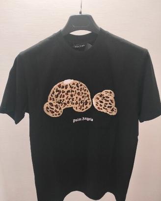 T-Shirt Palm Angels orsetto nera varie taglie.
