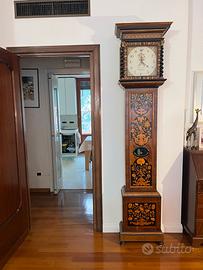 orologio a pendolo inglese da pavimento ‘700