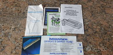 Intellivision istruzioni, garanzia e altro