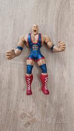 WWE FLEX'EMS KURT ANGLE WRESTLING ACTION FIGURE 