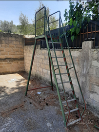 Scala in ferro per solai o movibile m.2
