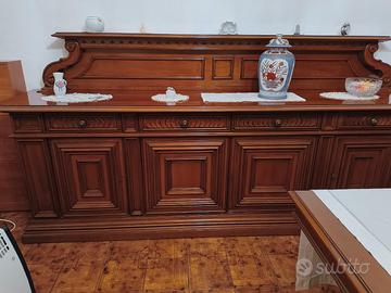 Soggiorno in Legno di Noce