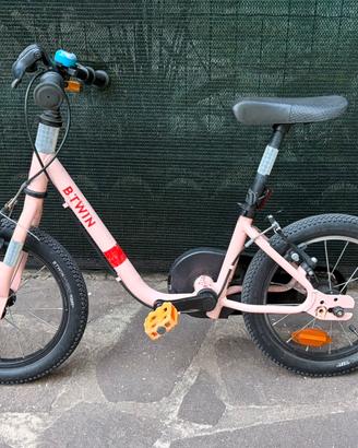 Bici b-twin 14” bambina 3-5