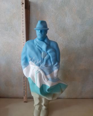 statuetta in ceramica L'aquilone