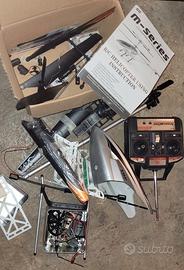 Elicottero radiocomandato R C ricambi