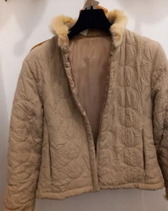 Piumino beige