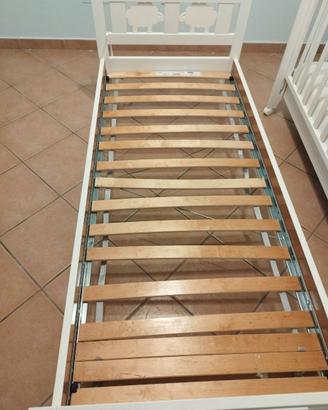 Lettino ikea Kritter bianco