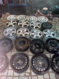 Cerchi auto r14 r15 per gruppo vw psa