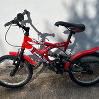 Mountain bike bimbo rossa