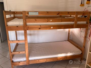 Letto castello e materassi
