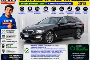 BMW 520 d TOURING SPORTLINE AUTO EURO6D CAMERA/NAV