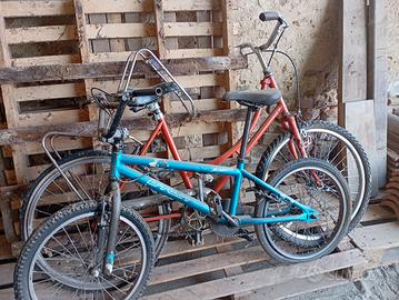 5 biciclette vintage 