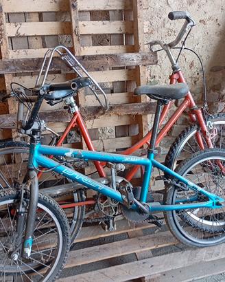 5 biciclette vintage 