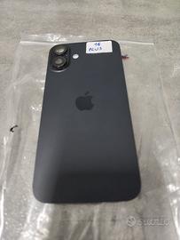 Back cover iphone 16 plus nero Originale