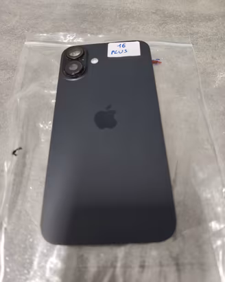 Back cover iphone 16 plus nero Originale