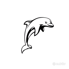 Decorazione Parete Delfino,  Wall Art Marina 3D