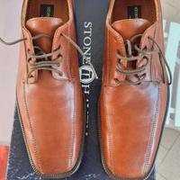 scarpe marroni n. 42 stone haven nuove