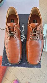 scarpe marroni n. 42 stone haven nuove