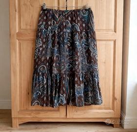 Gonna stile boho donna tg.XL