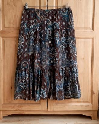 Gonna stile boho donna tg.XL