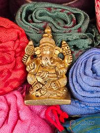 Statuetta Ganesha in ottone vintage – divinità 