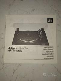 Giradischi DUAL CS 503-1