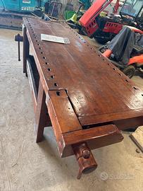 Bancone da falegname restaurato